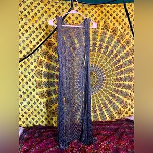 Metal dream weaver vest